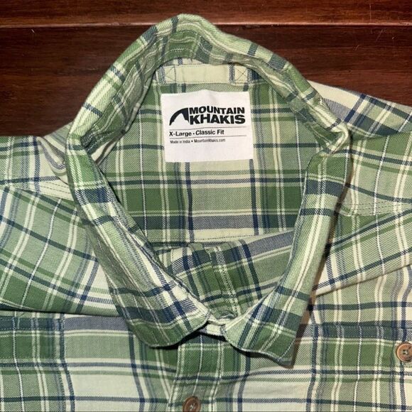 Mountain Khakis Mens Plaid Shirt - Picture 2 of 5